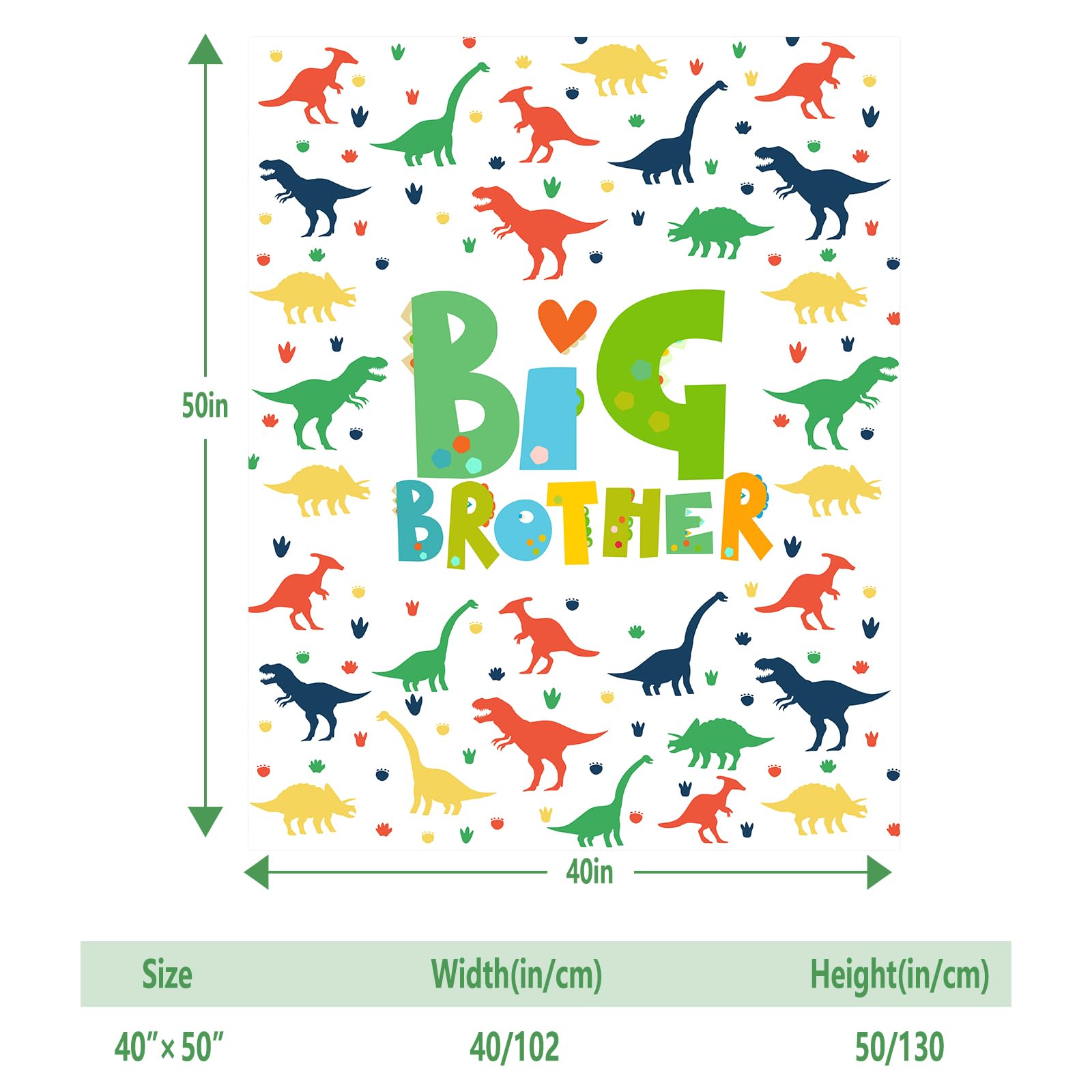 Big Brother Gift, Big Brother Gifts for Boy, Big Brother Blanket, Gifts for Big Brother, Ultra Soft Flannel Throw Blanket 40" x 50"