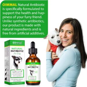 Natural Antibiotics for Dogs - Pet Antibiotic - Healing Aid and Skin Repair for Wounds, Sores, and Abrasions, Helps with Itchy and Irritated Skin - Duck Flavor