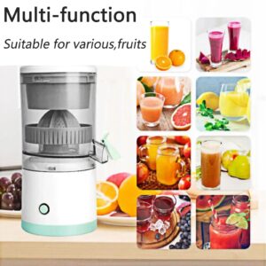 Electric Citrus Juicer, Citrus Juicer with USB Cable, Easy to Clean Portable Juicer for Fresh Orange Juice, Squeeze Orange, Lemon, Kiwi and Grapefruit Juice