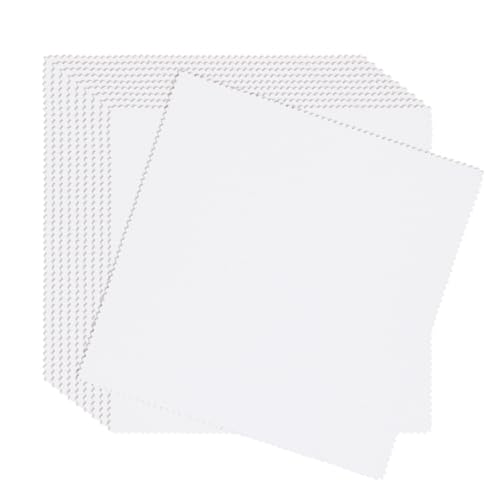 10Pcs Embroidery Fabric Squares 9.84 x 9.84Inch Cream Cotton Fabric Pre-Cut Natural Embroidery Cloth Embroidery Cross Stitch Fabric Squares Classic Aida Cloth Embroidered Fabric for Embroidery Garment