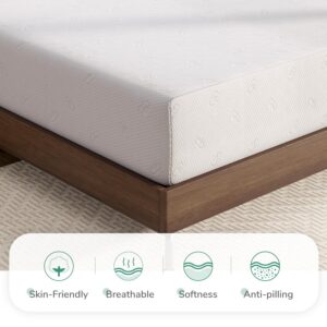 Novilla Full Size Mattress, 8 Inch Memory Foam Mattress Full for Pressure Relief & Comfort Sleep, Removable Washable Mattress Cover, CertiPUR-US Certified Full Mattress in a Box, Medium Firm