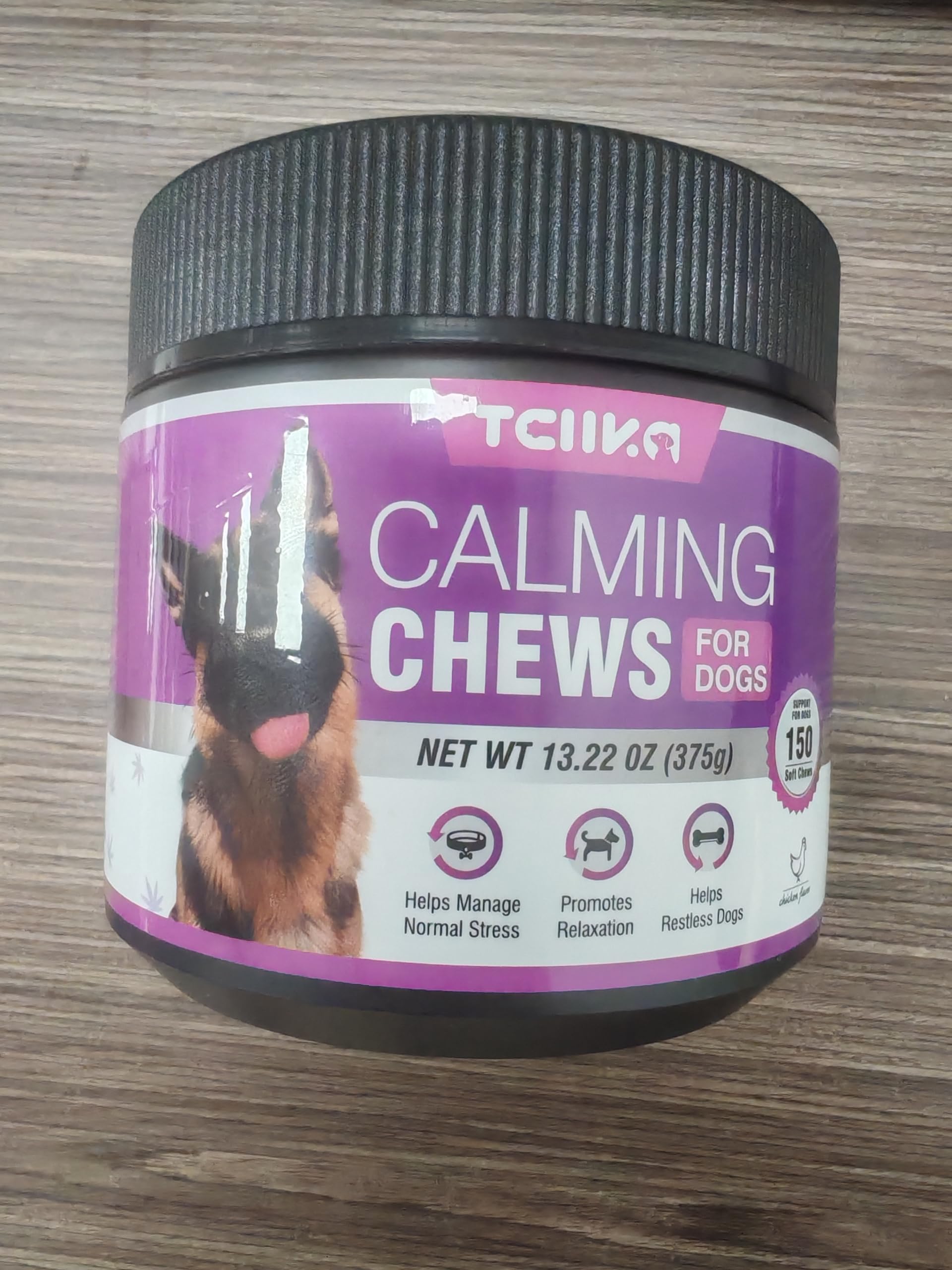 Hemp Dog Calming Treats and Bites Calming Chews for Dogs 150PCs with Hemp Oil - Anxiety and Stress Relief for Dogs Puppy Melatonin Sleep Aid Calm Dog, Noise, Thunder, Barking, Separation, Chewing