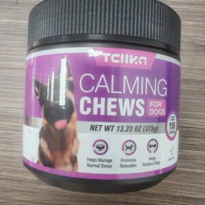 Calming Hemp Chews for Dogs 150PCs Dog Calming Treats and Bites with Hemp Oil - Anxiety and Stress Relief for Dogs Puppy Melatonin Sleep Aid Calm Dog, Noise, Thunder, Barking, Separation, Chewing