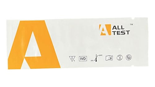 ALLTEST Fentanyl Test Strips - 5 Test Strips Per Pack - #1 Global Selling Fentanyl Test Strips for Powder or Liquid - Harm Reduction Tool, Overdose Prevention, 1 Minute Results, 20ng/mL Cut-Off