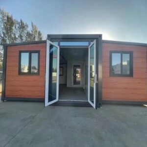 Kozay Tiny Homes 40FT Tiny House to Live with 3 Bedroom,1 Full Equiped Bathroom and Kitchen,Prefabricated Container House for Adults Living,Foldable Mobile Home Shipping Guaranteed