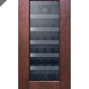 Summit ALWC15PNRLHD 15 Inch Wide 23 Bottle Capacity Wine Cellar Built-In or Freestanding Use, Panel Ready, ADA Compliant (LHD, Wine)