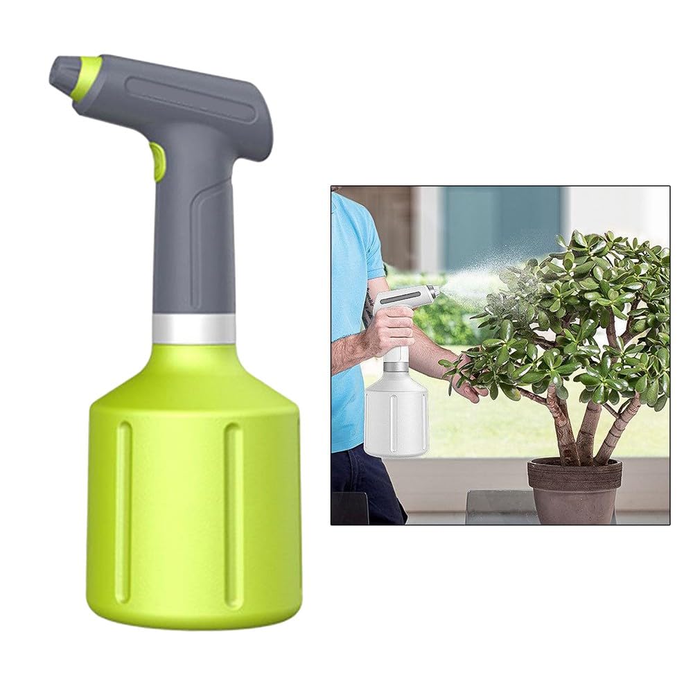 Electric Saniti-zer Sprayer Bottle Automatic Watering Fogger USB Garden Tool (Orange)