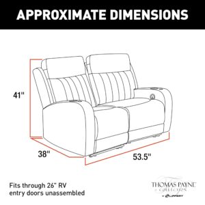 Thomas Payne Seismic Series Theater Seating Loveseat Set – Grummond