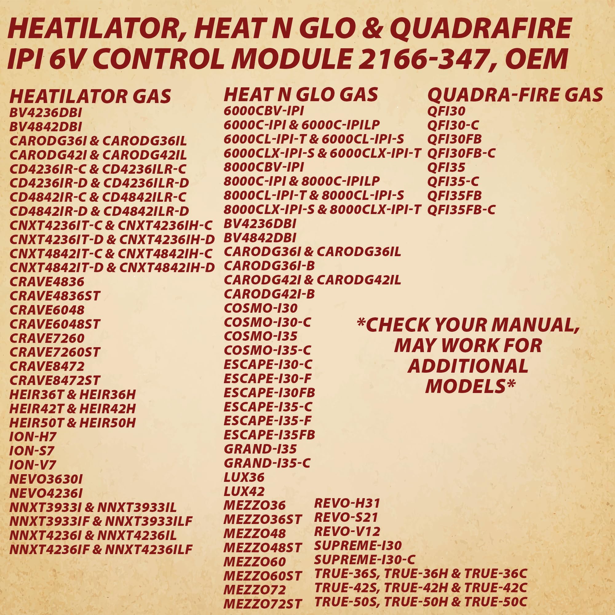 Pellethead HHT 6V Electronic Igniton IPI Fireplace Module 2166-307 | 2166-347 | 2196-150 for Heatilator, Heat-N-Glo & Quadrafire