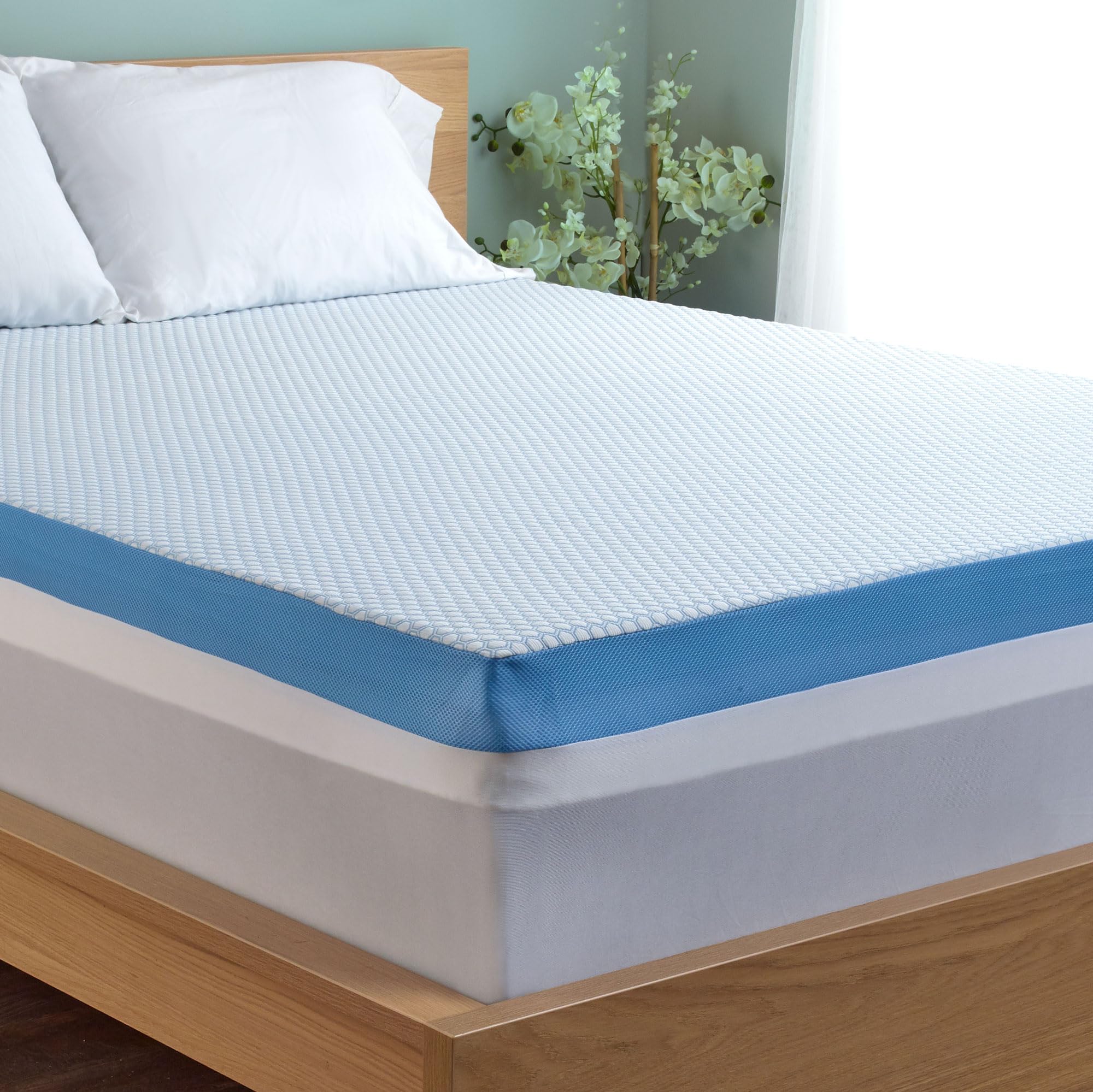 TruCool Mattress Topper Featuring Serene Foam, King, 3 inch