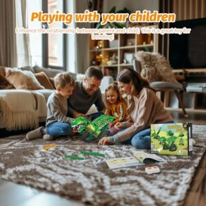 AKWME RC Robot Building Set - 5 in1 T. rex Toy with APP or Remote Control, DIY Engineering Robotics/Mech Dinosaur/Dragon Warrior/Pterosaur/Stegosaurus STEM Birthday Gifts for Kids 6-12 Years Old