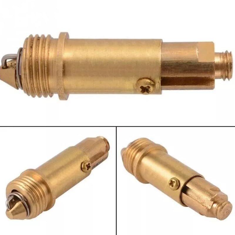 2PCS Replacement Basin Bath Waste Easy Pop Up Click Clack Plug Bolt Spring Brass Replacement for Most Sink Barth Tub Basin Drain Stopper, Spring Mechanism