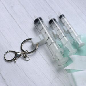 PIAOLGYI Syringe Saver,Syringe Clip for Nurses & Paramedics,2/5/10ML Syringe Holder(Only Syringe Holder)