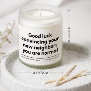 Funny House Warming Gifts, Housewarming Candle 2024, House Warming Gifts New House Home, New Apartment Gifts, Moving Away Gifts for Friends, New Homeowner Gifts, 7oz