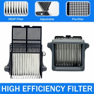 Brush Rollers and Filters Replacement Compatible with Tineco iFLOOR 5 Breeze Complete Vacuum Cleaner- 2 Brush Rollers + 2 Vacuum Filters + 1 Cleaning Tool