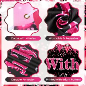 Bachelorette Party Decorations Black Pink Black You Can't Sip With Us Banner and 18 Pcs That's So Fetch Balloons for Girls Women Y2K Bridal Shower Early 2000s Birthday Party Supplies