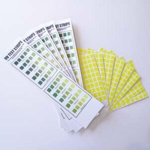 generic uv test strips to measure entire uv spectrum, 110 units sold by kolorguide