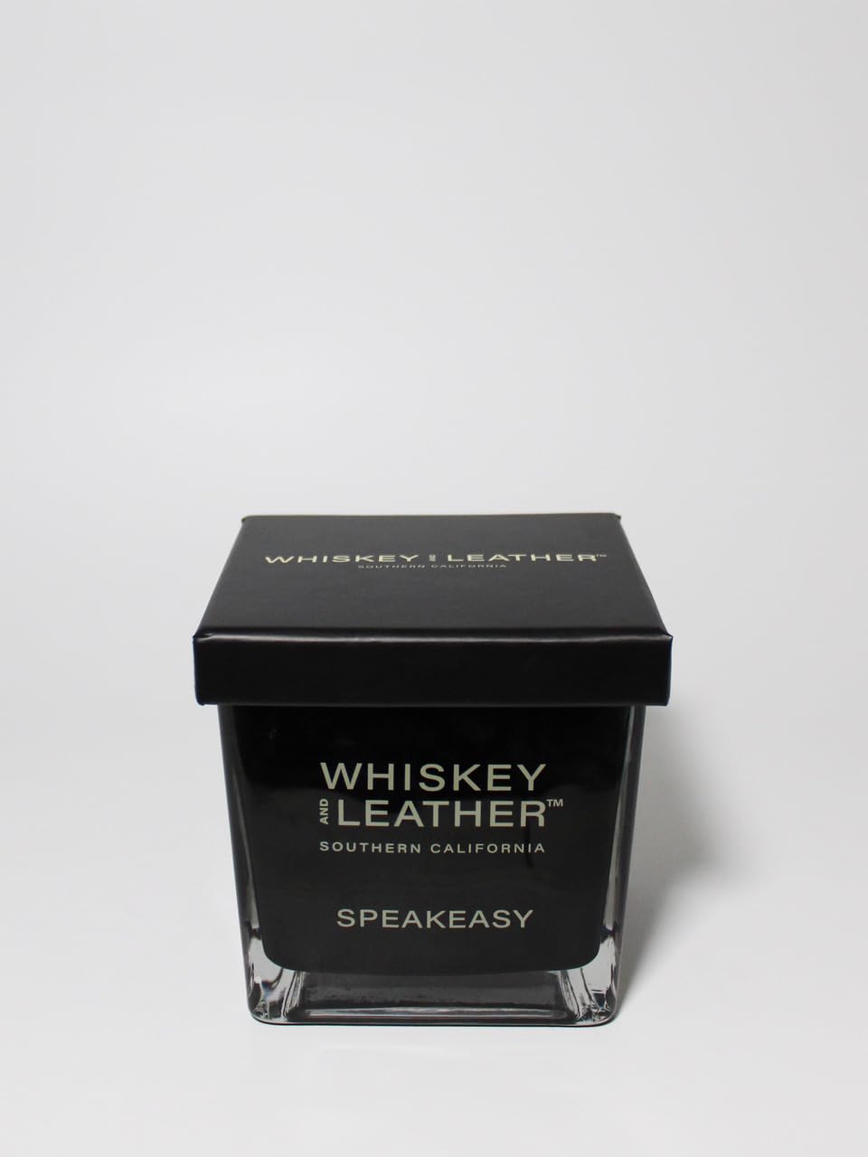 Whiskey and Leather Scented Candle - Speakeasy – Additional Scents and Sizes – 100% Cotton Lead-Free Wick - Luxury Air Freshening Jar Candles - Perfect Home Decor – 16oz