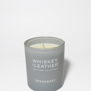 Whiskey and Leather Scented Candle - Speakeasy – Additional Scents and Sizes – 100% Cotton Lead-Free Wick - Luxury Air Freshening Jar Candles - Perfect Home Decor – 11.5oz