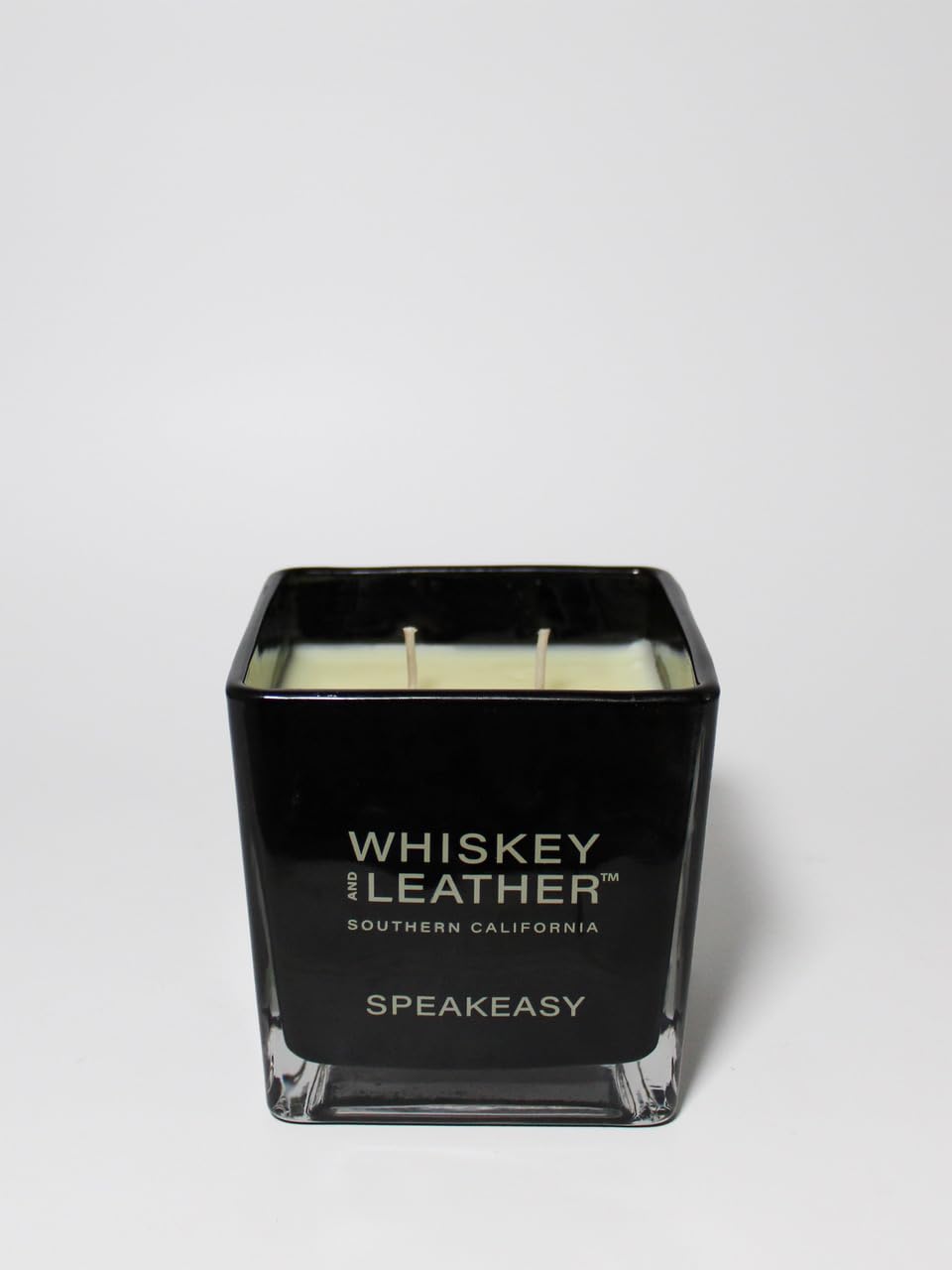 Whiskey and Leather Scented Candle - Speakeasy – Additional Scents and Sizes – 100% Cotton Lead-Free Wick - Luxury Air Freshening Jar Candles - Perfect Home Decor – 16oz