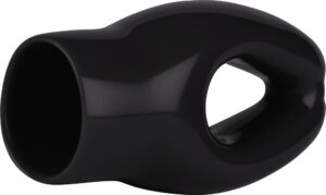 mocap hanger caps - 1.375" x 1.000" round vinyl hanger cap (vhc9505) material: black vinyl vhcc9505-10 (qty207)