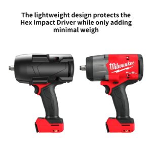 M18 FUEL 18V 1/2 in High Torque Impact Wrench with Friction Ring Protective Boot 49-16-2967，M18 FUEL™ 1/2" High Torque Impact Wrench with Friction Ring Protective Boot（2967-20）