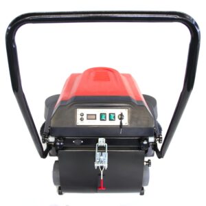 SANITMAX 41.3" Battery-Powered Walk-Behind Industrial Floor Sweeper Machine with Triple Brushes - Cleans up to 64,500 sq ft/hr