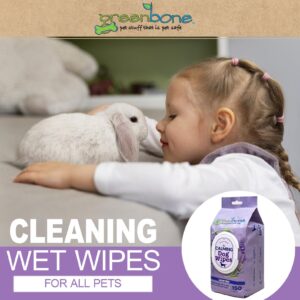 Greenbone Calming Dog Wipes - Lavender Scented - 150 Wipes