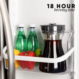 Simple Modern Hugo Cold Brew Coffee Maker | Airtight Pitcher with Fine Mesh Filter | Iced Tea Brewer | 1.5 Quart