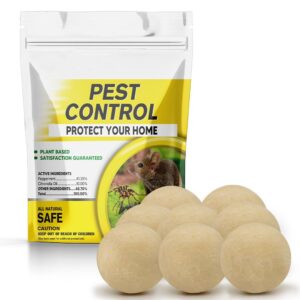 sfdinvfi pest control, rodent repellent, mouse repellents, mice repellent, rat deterrent, peppermint oil mice repellent, repel rodents, roach, ant, mosquito, spider, moths & other pest repellent- 8p