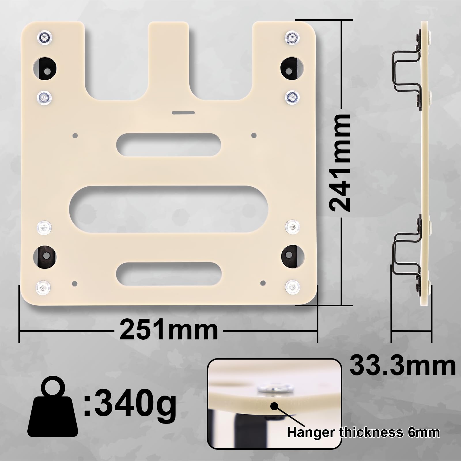 FETESNICE Wall mount for Makita batteries and chargers, strong pps stable 2-battery holder and charger holder, charger wall mount, suitable for workshop and garage