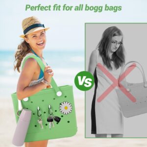 artgeeker Bogg Bag Accessories, Beach Bag Accessories with Two Styles of Hooks, Key Holder for Bogg Bag Hanging Keys, Sunglasses, Headphones and Other Small Items