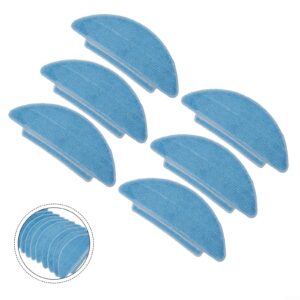 4/10pcs Replacement Vacuum Mop Cloth for PADS for Tikom L9000, for Lubluelu SL60D,for L-6 Nex,Washable Mop Pad Robot Sweeper Accessories(10 PACK)