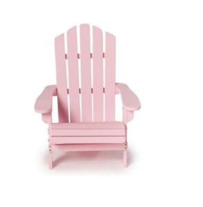 generic pink small mini adirondack chair 20 l 23 w painted solid wood