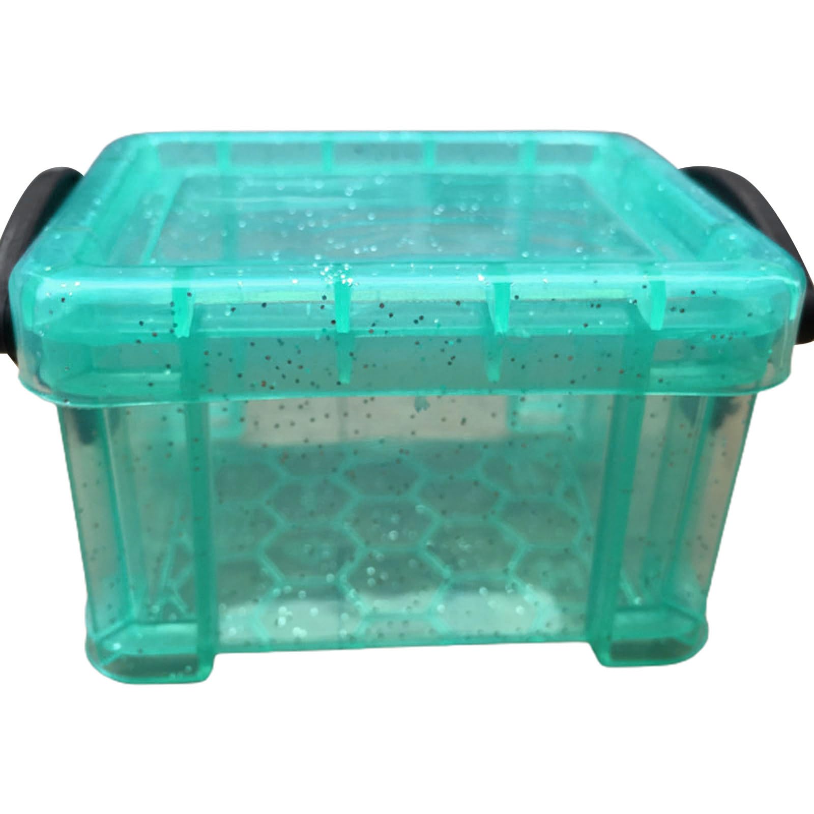 XUYUH Storage Box Small Plastic Box with Locking Lid Organizer Container for Jewelry Beads Small Crafts Items Accessories Home Office