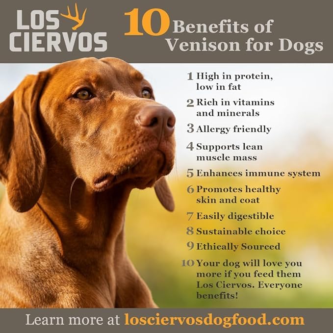 Los Ciervos Venison Jerky Dog Treats