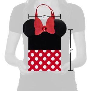 Papyrus 9" Medium Disney Gift Bag (Minnie Mouse Ears) for Birthdays, Weddings, Anniversaries and All Occasions (1 Bag)