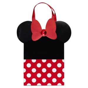 Papyrus 9" Medium Disney Gift Bag (Minnie Mouse Ears) for Birthdays, Weddings, Anniversaries and All Occasions (1 Bag)