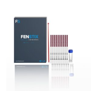 fenstix fentanyl test strips - testing kit - 10 pack with 10mg spoon & testing vial - accurate for powder, liquid, and pill substances - rapid results - lab tested - highly sensitive