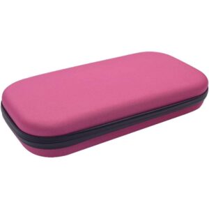 stethoscope carry case -stethoscope hard protective storage box organizer- eva case travel bag doctor nurse accessories (pink) travel bag