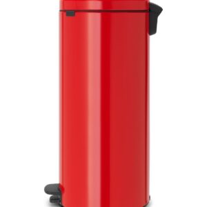 DINGYanL 8 gal/30 L Step Trash Can(Red)