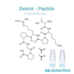 Selank diacetate 40mL Spray (20mL*2) 0.16% TP-7 High Purity >99.8% Less Irritant