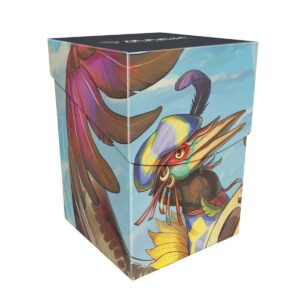 Ultra Pro - Bloomburrow 100+ Deck Box® Zinnia, Valley’s Voice for Magic: The Gathering, Exclusive Artwork, Archival Safe, Rigid Polypropylene, Deck Divider Included