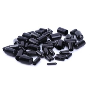 Assorted Rubber Caps Shock Absorbing Screw Cover Rubber End Caps Set 180pcs/set Flexible Cover for Screws