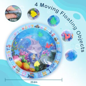 Water Sensory Playmat for Cats, Thickened Upgraded Cat Dog Toys Bored Pet Animals Cat Kicker Toys Self Play Mat, Interactive Toys Pet Water Sensory Mat Pad Pet Cooling Mat Indoor Outdoor Exercise