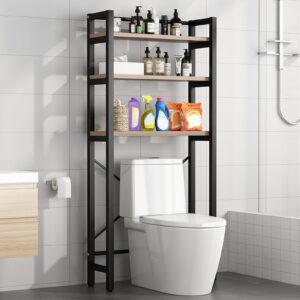 hevirgo over the toilet storage,toilet storage rack freestanding,toilet household supplies,multi-layer space-saving bathroom,stand over sundries organizer,for restroom,laundry