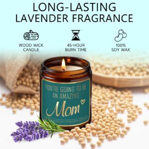 New Mom Gifts for Women,Inspirational Pregnancy Gifts for Expecting Mom,New Mom Lavender Candle,Pregnancy Gifts for Expecting Mom,Pregnancy Must Haves,1st Mothers Day Gift for New Mom