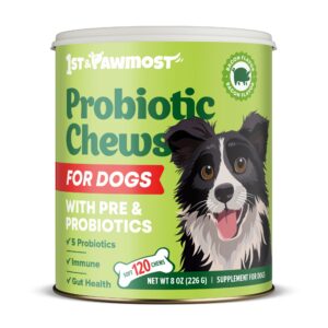 dog probiotic chews - 120 pcs