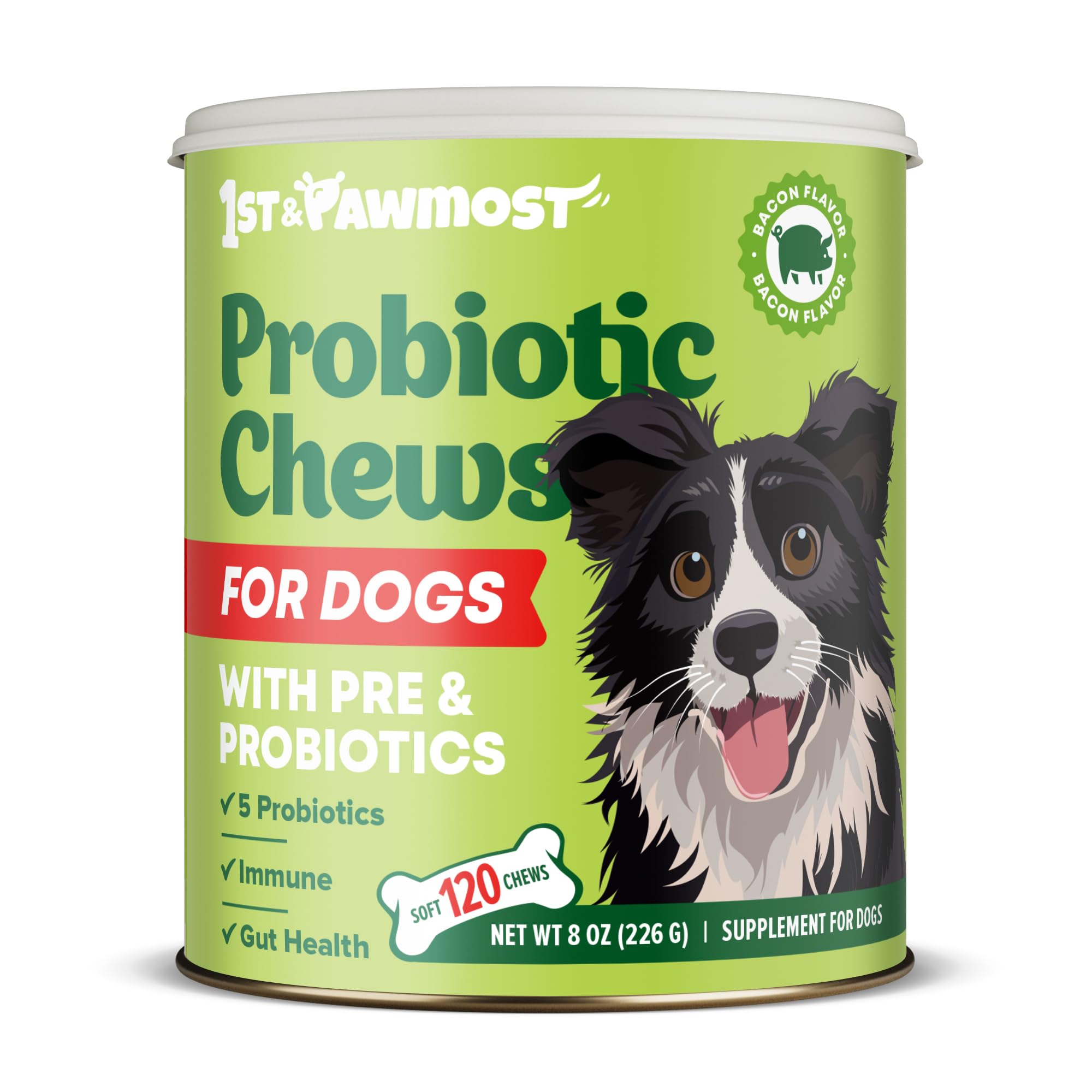 Dog Probiotic Chews - 120 pcs