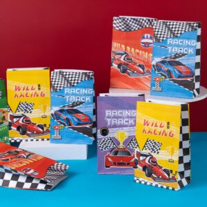 VIZOZEN Race Car Party Favors Set Race Cars Kids Race Car Themed Birthday Party Supplies Goodie Bag Fillers